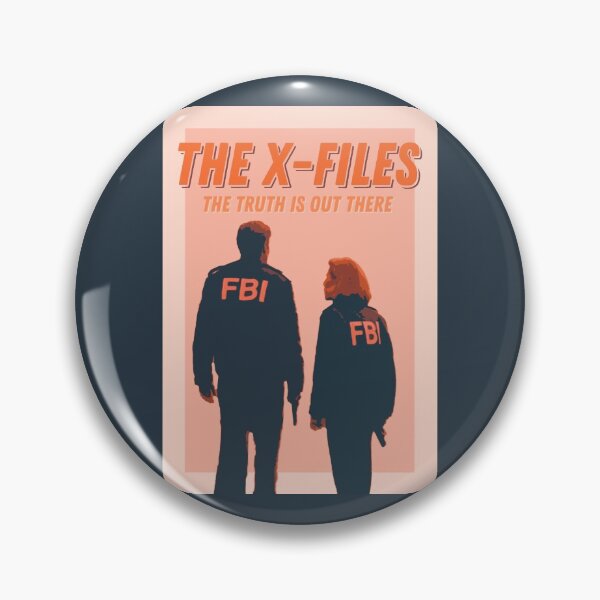 Item preview, Mulder and Scully X-FILES Vintage Inspired Retro Poster designed and sold by scullysblazer.