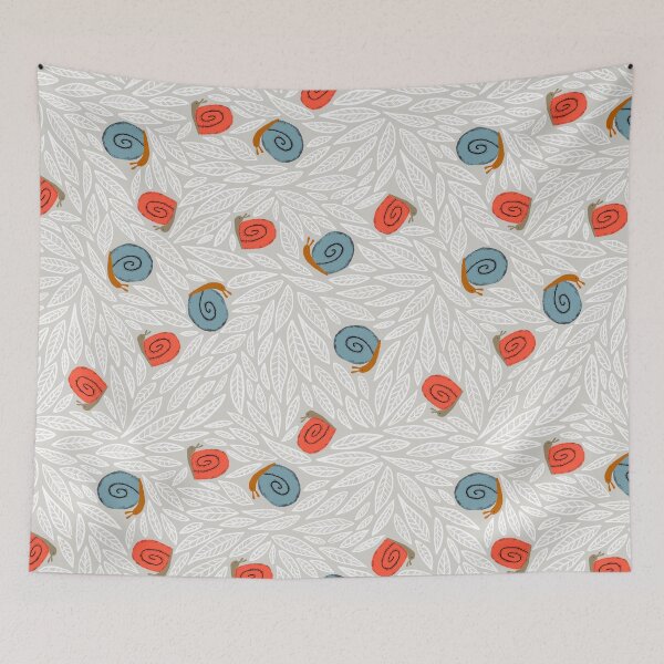 Item preview, Snails in the grass designed and sold by inkblotcreative.