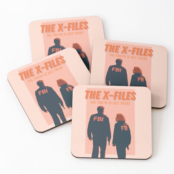 Item preview, Mulder and Scully X-FILES Vintage Inspired Retro Poster designed and sold by scullysblazer.