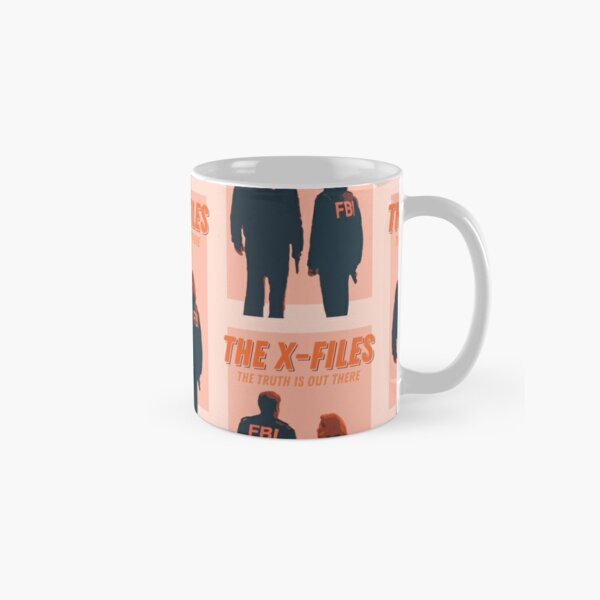 X File the Truth is Out There Ceramic Mug Dana Scully and Fox