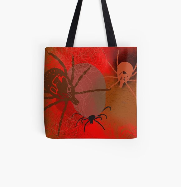 Ticks All Over Print Tote Bag