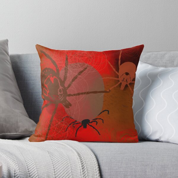 Ticks Throw Pillow