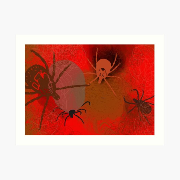 Ticks Art Print