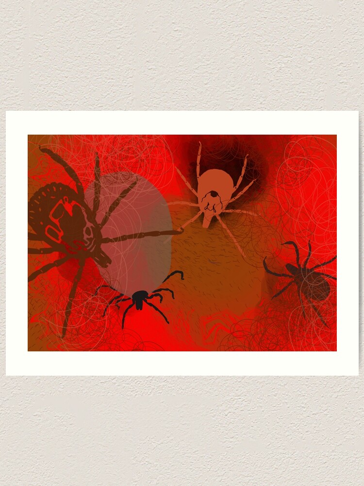 Alternate view of Ticks Art Print