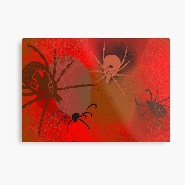 Ticks Metal Print
