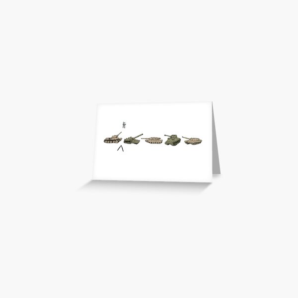 Tank You Greeting Card