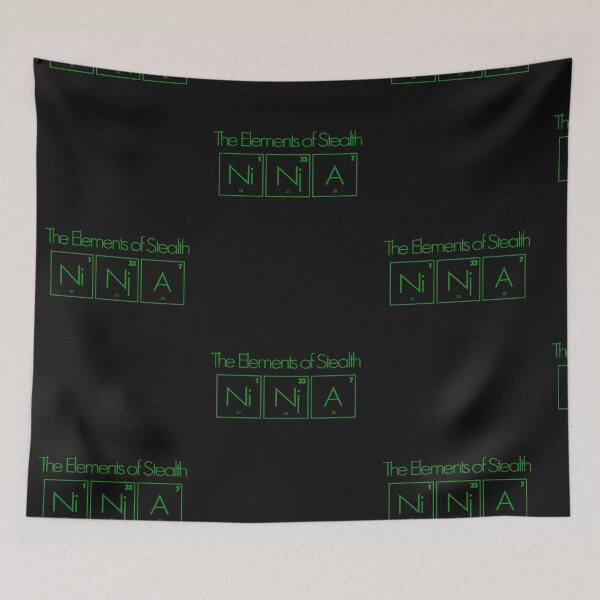 Item preview, Elements of Stealth NINJA - Green designed and sold by agsduy.