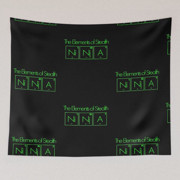 Item preview, Elements of Stealth NINJA - Lime designed and sold by agsduy.