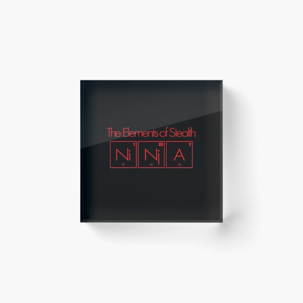 Item preview, Elements of Stealth NINJA - Red designed and sold by agsduy.