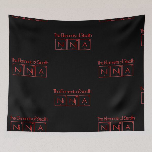 Item preview, Elements of Stealth NINJA - Red designed and sold by agsduy.