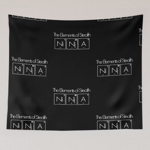 Item preview, Elements of Stealth NINJA - White designed and sold by agsduy.