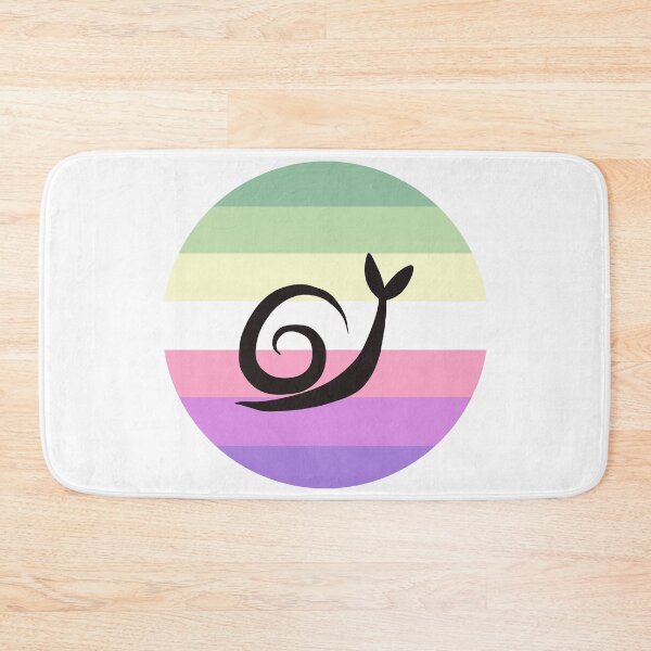 Item preview, Genderfae Minimalist Pride Snail Logo designed and sold by PrideSnails.