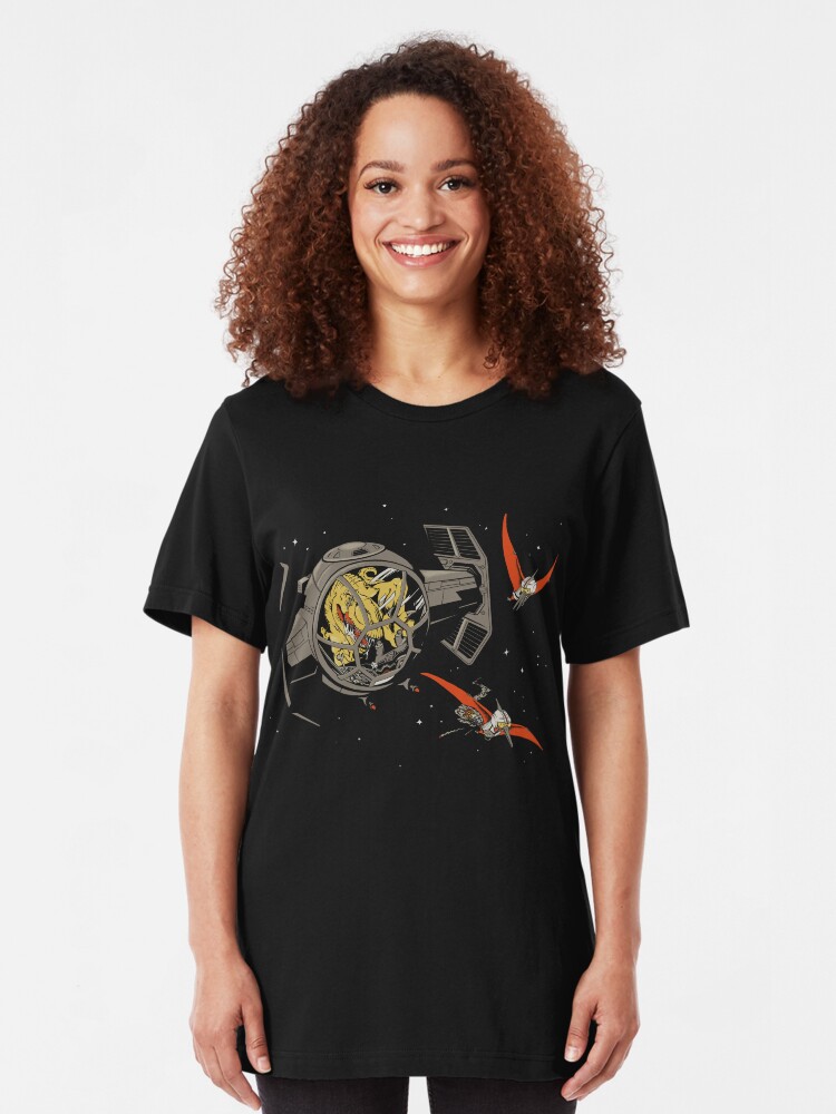 Alternate view of Tie-Rex Slim Fit T-Shirt