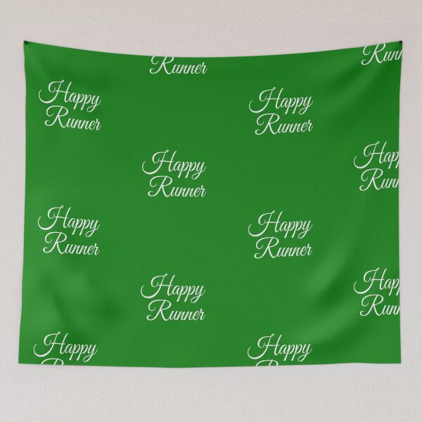 Item preview, Happy Runner | Inspirational Running Shirt | Fun Run designed and sold by DesignsbyZazz.