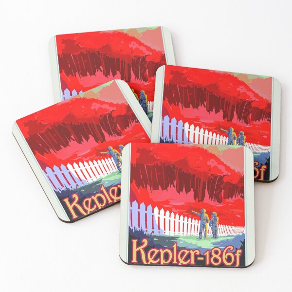 Item preview, 'Kepler-186f' NASA JPL 'Visions of the Future' designed and sold by Stellar-Prints.