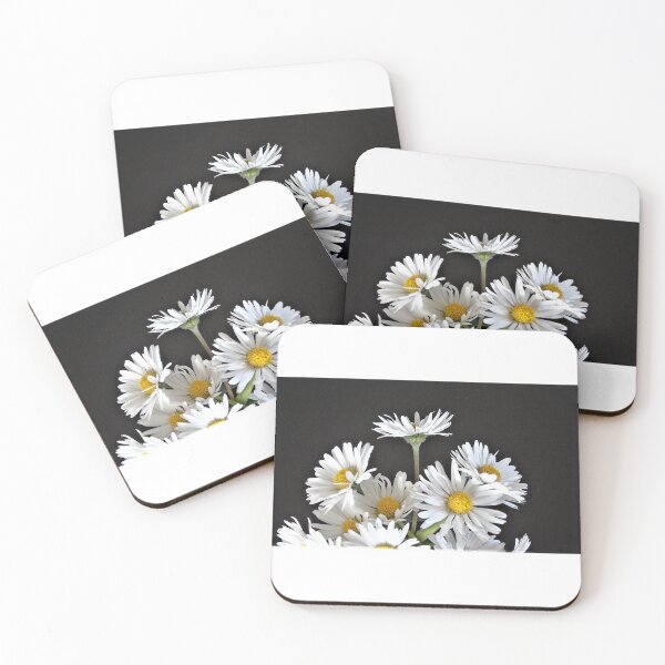 Item preview, Daisies on a black background ... designed and sold by ART22.