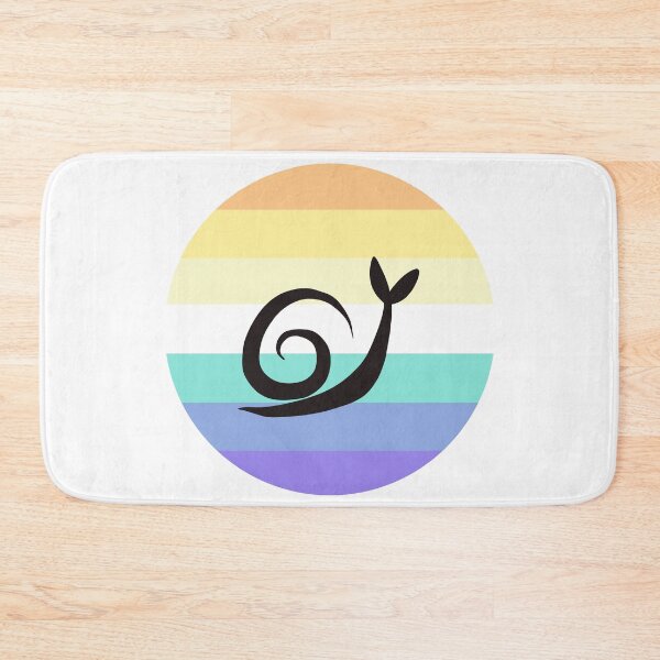 Item preview, Genderfaun Minimalist Pride Snail Logo designed and sold by PrideSnails.