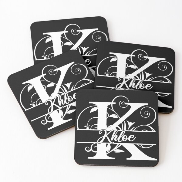 Item preview, Personalized Name Monogram K - Khloe - Letter K White designed and sold by MysticMagpie.