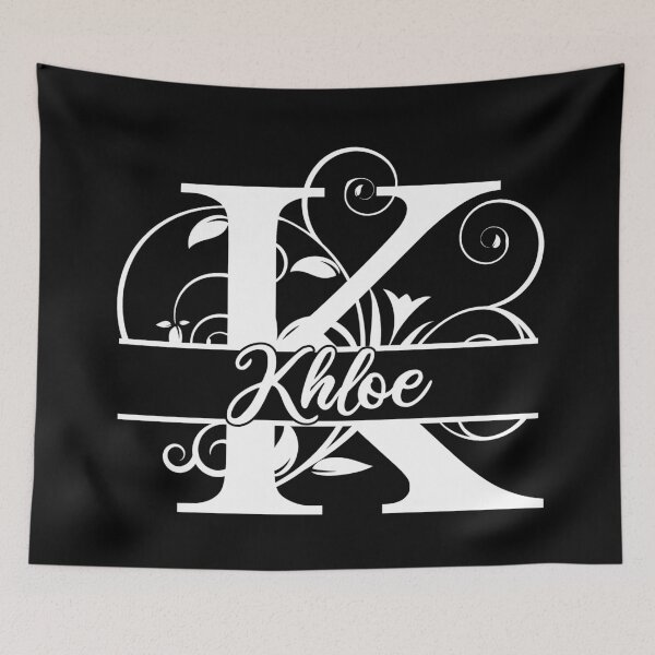 Item preview, Personalized Name Monogram K - Khloe - Letter K White designed and sold by MysticMagpie.