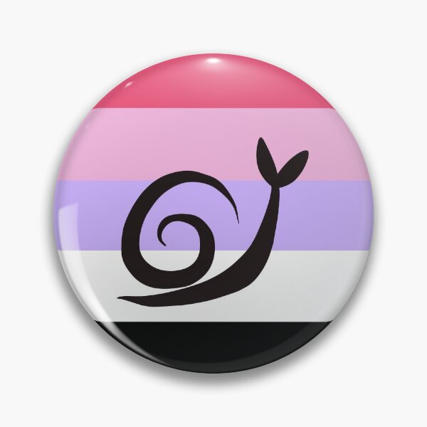 Item preview, Reciprosexual Recipsexual Minimalist Pride Snail Logo designed and sold by PrideSnails.