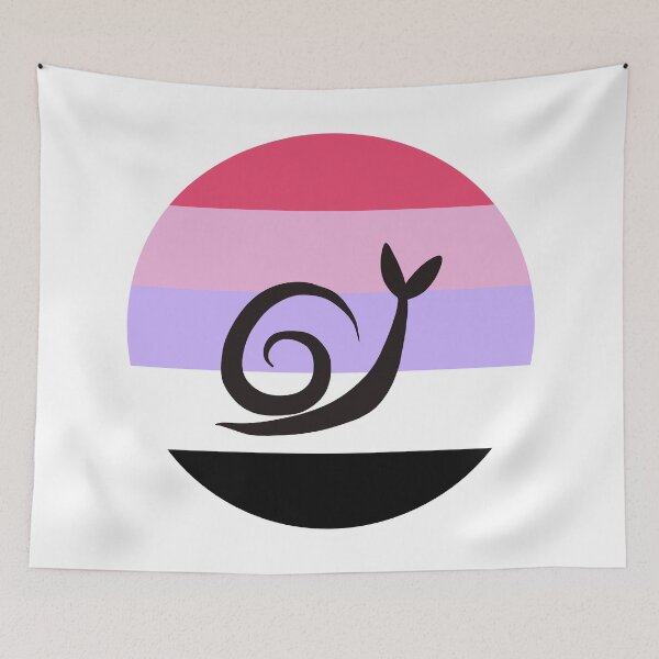 Item preview, Reciprosexual Recipsexual Minimalist Pride Snail Logo designed and sold by PrideSnails.