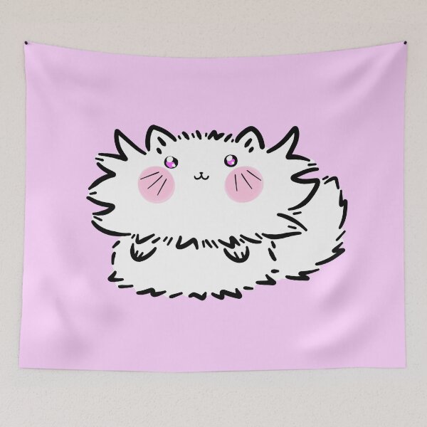 Item preview, Absurdly Fluffy Cat designed and sold by SaradaBoru.