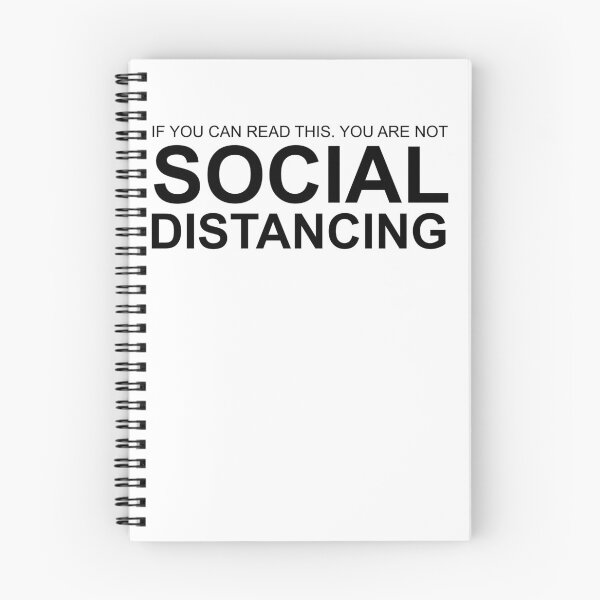 Item preview, IF YOU CAN READ THIS, YOU ARE NOT SOCIAL DISTANCING designed and sold by iam5tv.