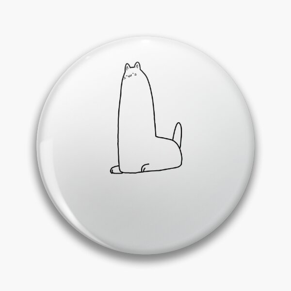 Item preview, weird cat with a really long neck designed and sold by daikon sprout.