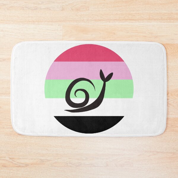 Item preview, Recipromantic Minimalist Pride Snail Logo designed and sold by PrideSnails.