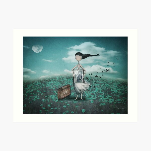 Life is a journey Art Print