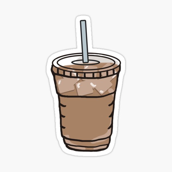 Item preview, Iced Coffee - Blue designed and sold by victoriapaige44.