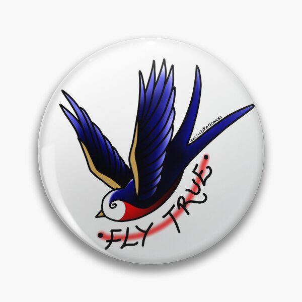 Item preview, Fly True Traditional Swallow designed and sold by CelticDragoness.
