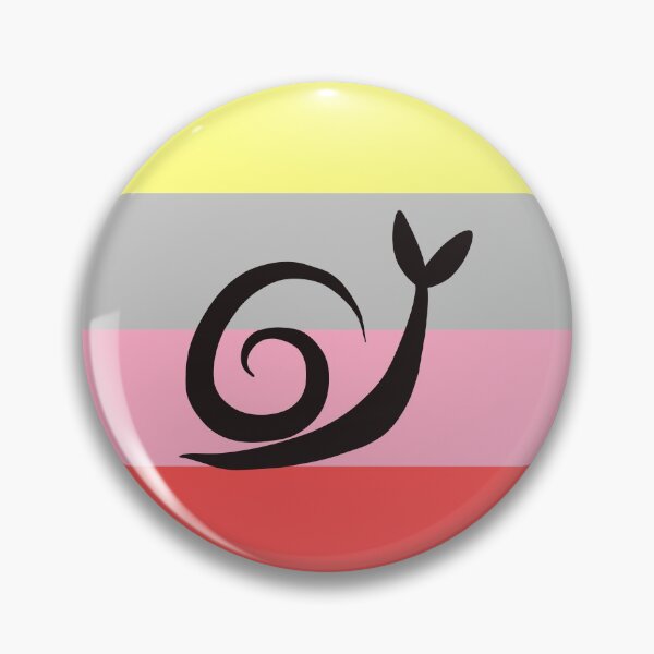 Item preview, Alterous Minimalist Pride Snail Logo designed and sold by PrideSnails.