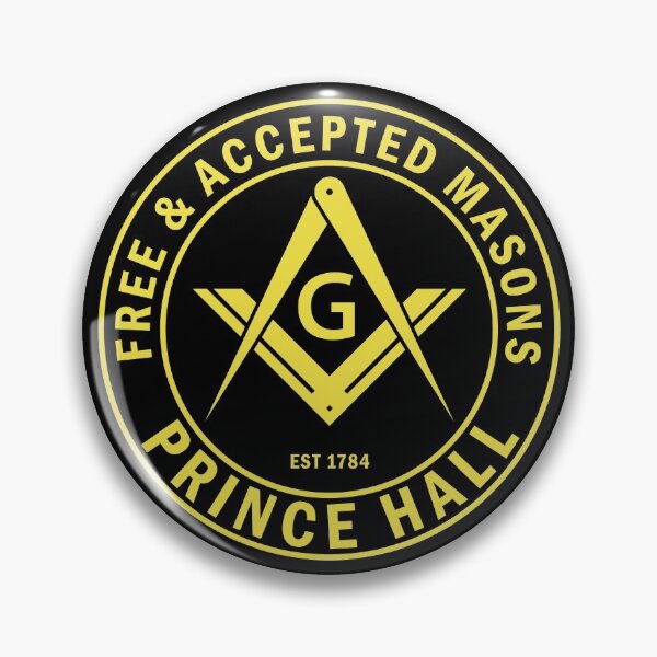 Item preview, Freemason Prince Hall F & AM Square & Compass Masonic Prince Hall designed and sold by MasterMasonMade.