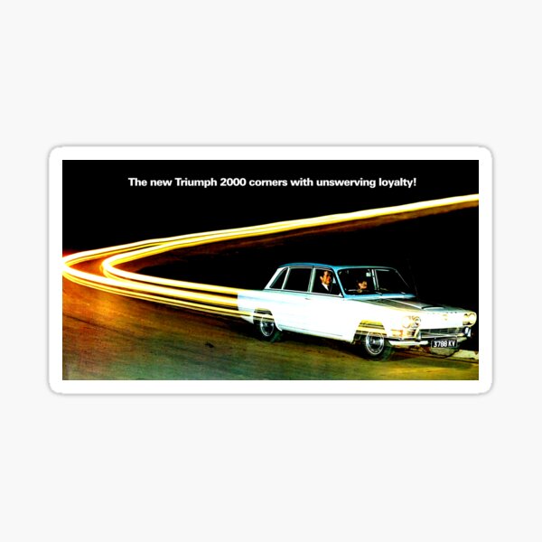 TRIUMPH 2000 Sticker