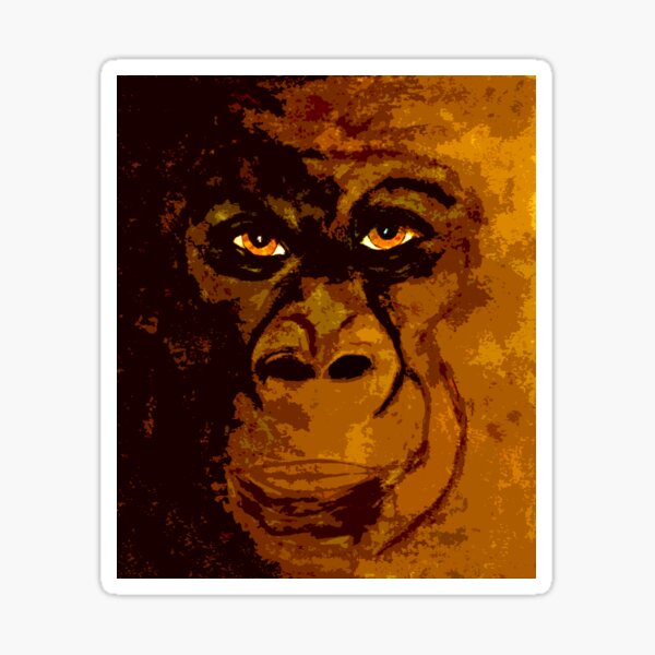 Item preview, Cross River Gorilla by Joey Jones designed and sold by IdeaJones.