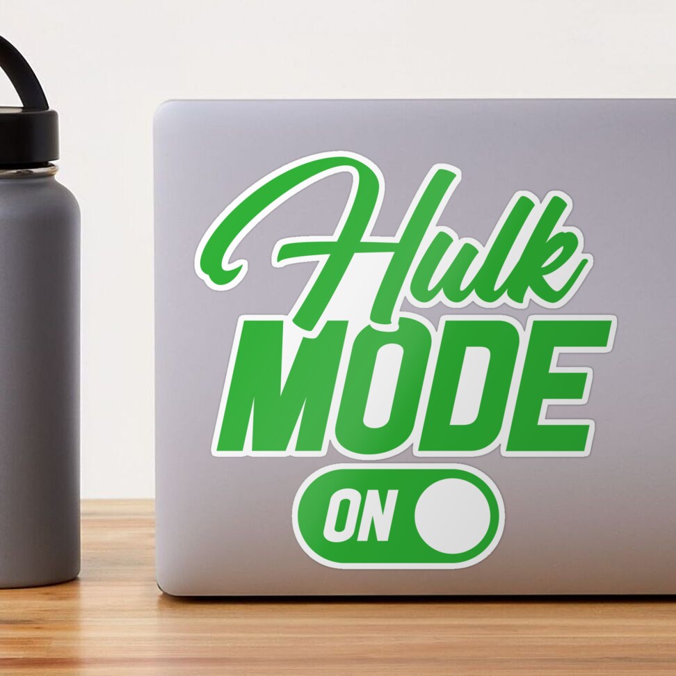 Hulk Mode' Water Bottle