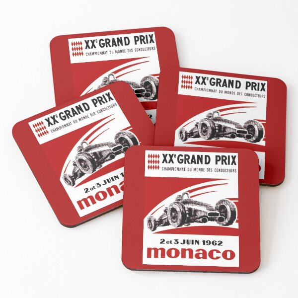 Item preview,  MONACO : Vintage 1962 Grand Prix Auto Racing Print designed and sold by posterbobs.