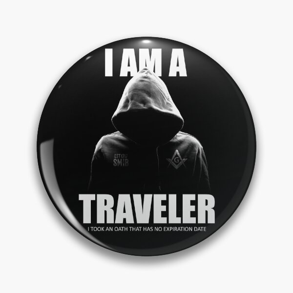 Item preview, Freemason I am a Traveler Square & Compass Masonic designed and sold by MasterMasonMade.