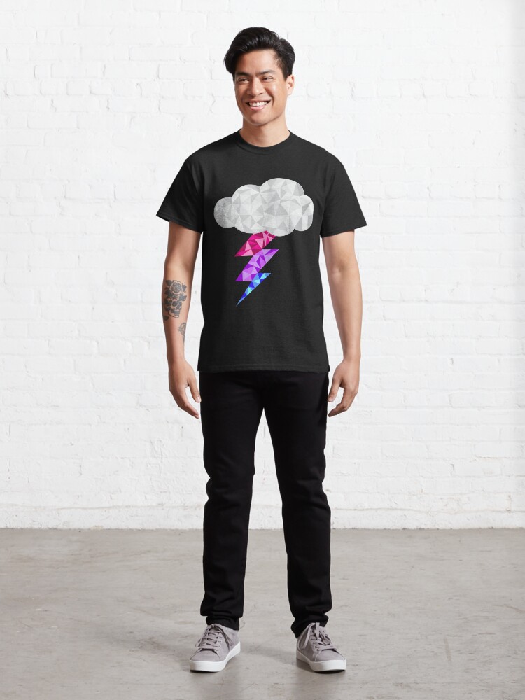 Alternate view of Bisexual Storm Cloud Classic T-Shirt