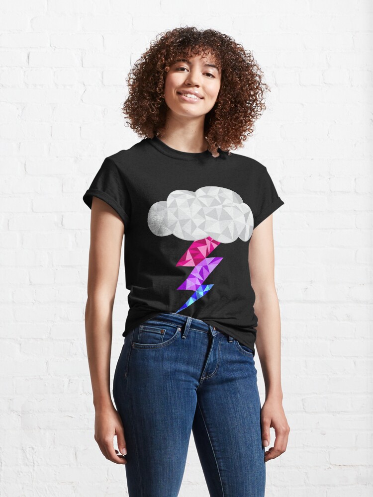 Alternate view of Bisexual Storm Cloud Classic T-Shirt
