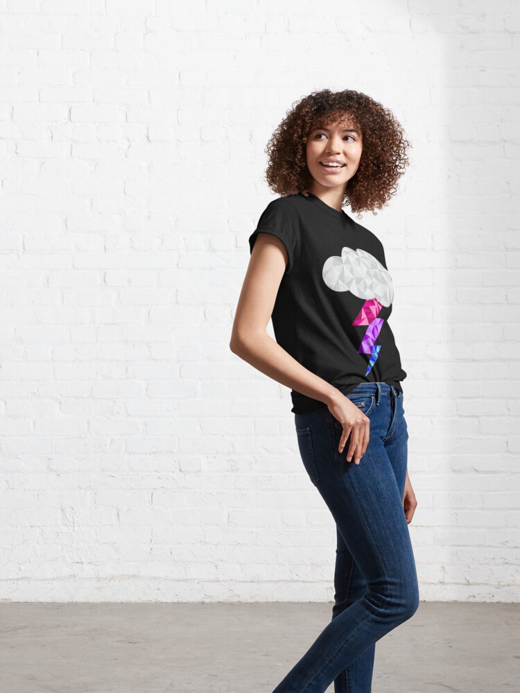 Alternate view of Bisexual Storm Cloud Classic T-Shirt