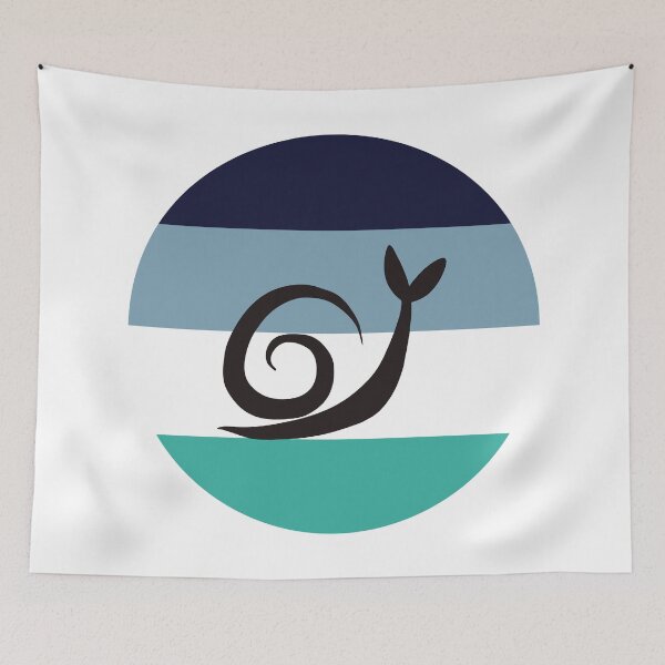 Item preview, Oriented Aroace Minimalist Pride Snail Logo designed and sold by PrideSnails.
