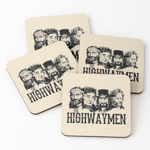 Item preview, Outlaw Country Super Group - The Black Stencil designed and sold by threeampersands.