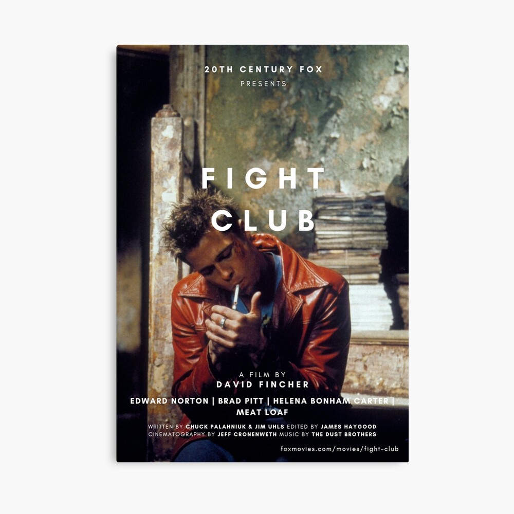 FIGHT CLUB BRAD PITT POSTER Photographic Print