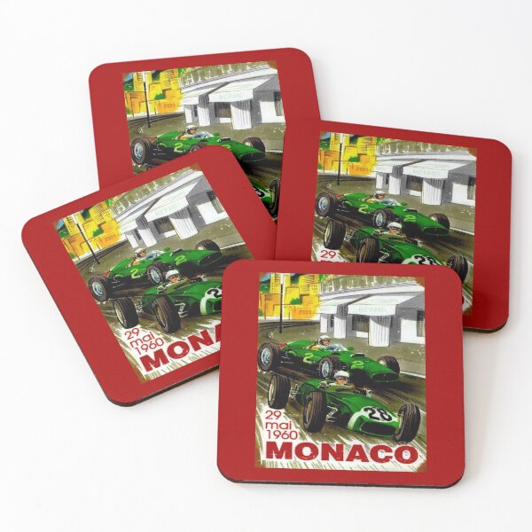 Item preview,  MONACO : Vintage 1960 Grand Prix Auto Racing Print designed and sold by posterbobs.
