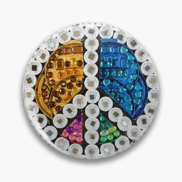 Recycled PEACE Pin