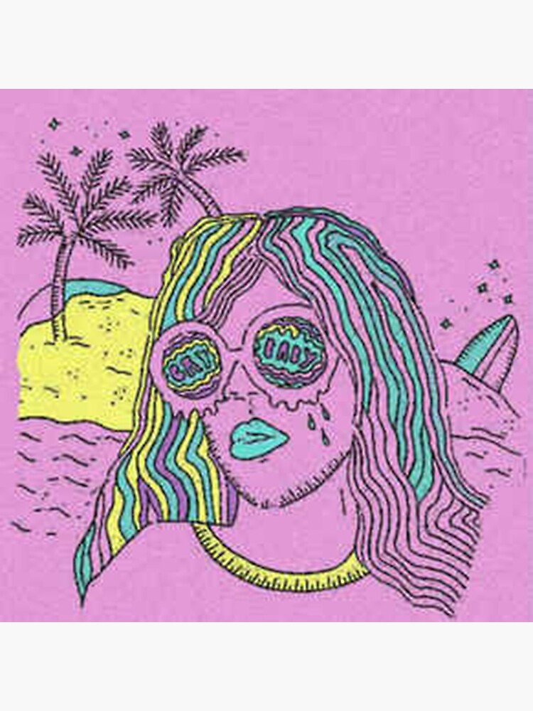 "Beach bunny Album Cover" Poster for Sale by matt329 Redbubble