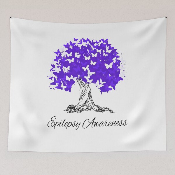 Item preview, Epilepsy Awareness T-Shirt Warrior Tree Hope Gifts designed and sold by NadzeyaD.