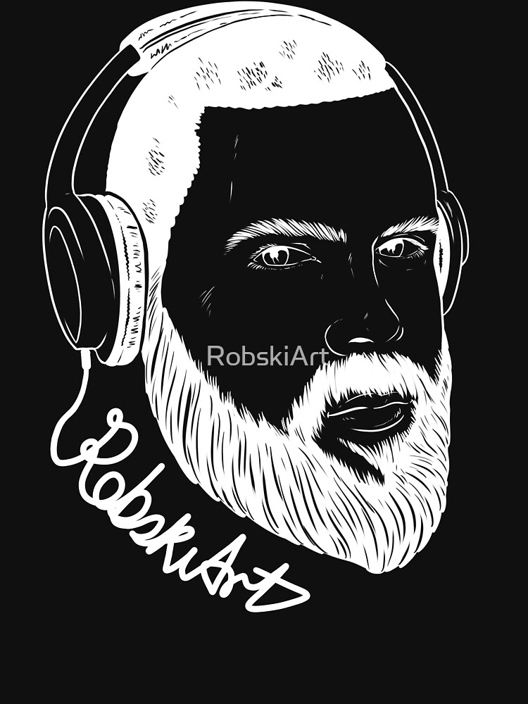 Insatiable white lines by RobskiArt